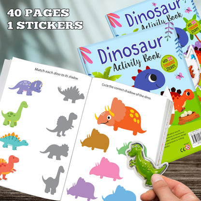 My First Dinosaur Sticker Activity Book | Fun Sticker & Activity Book for Kids
