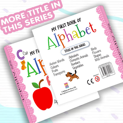 My First Book of Alphabet | ABC Learning Board Book for Toddlers | Early Learning & First Words