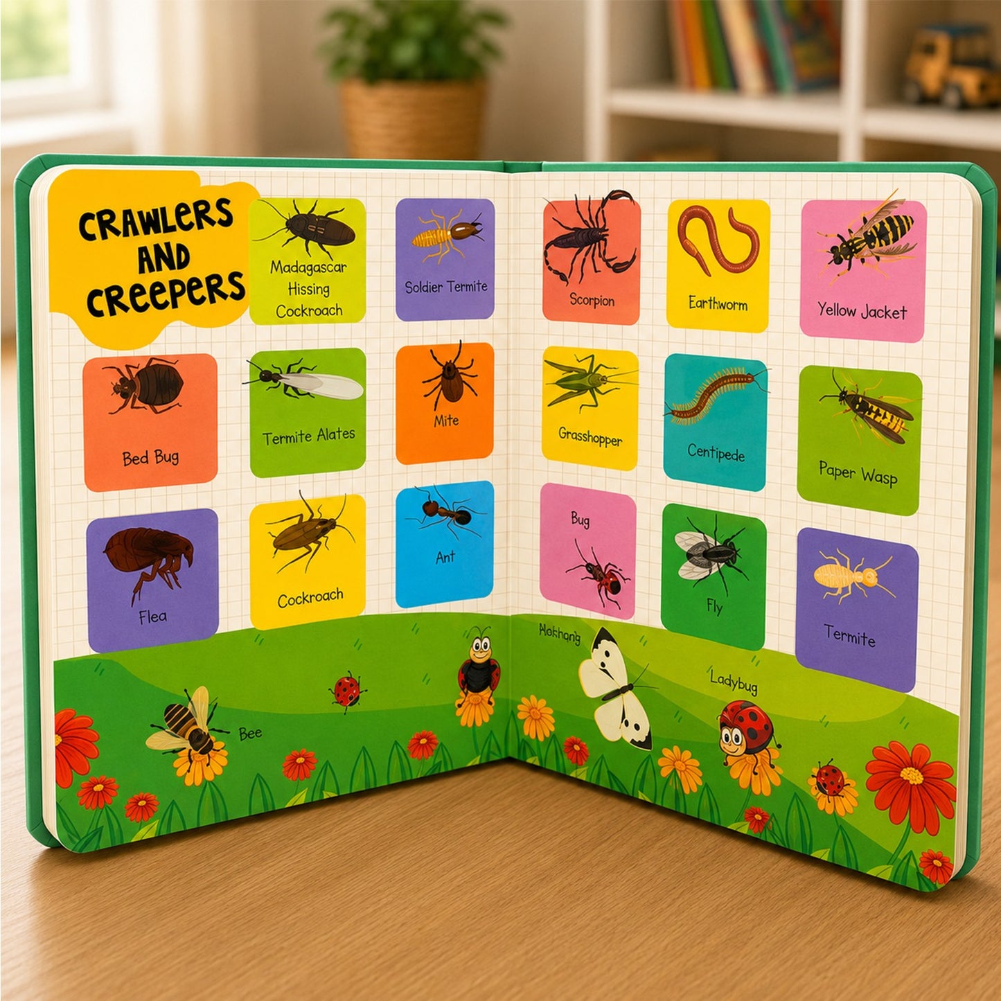 The World of Animals – Picture Dictionary | Animal & Early Learning Board Book for Kids