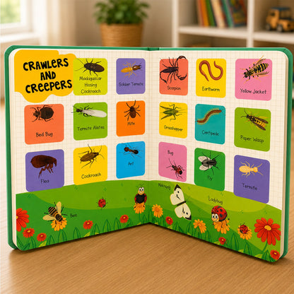 The World of Animals – Picture Dictionary | Animal & Early Learning Board Book for Kids
