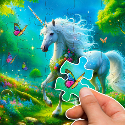 Magical Unicorn Puzzle Box | 100 Piece Jigsaw Puzzle for Kids