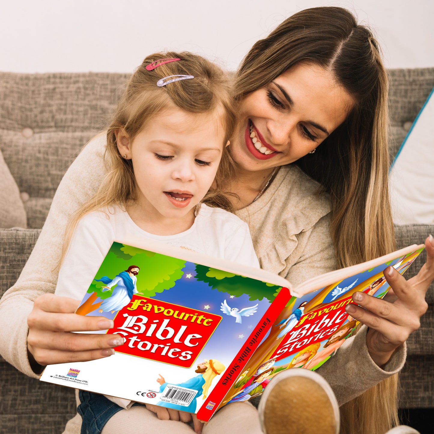Favourite Bible Stories | Illustrated Bible Story Collection for Kids | Christian Religious Book