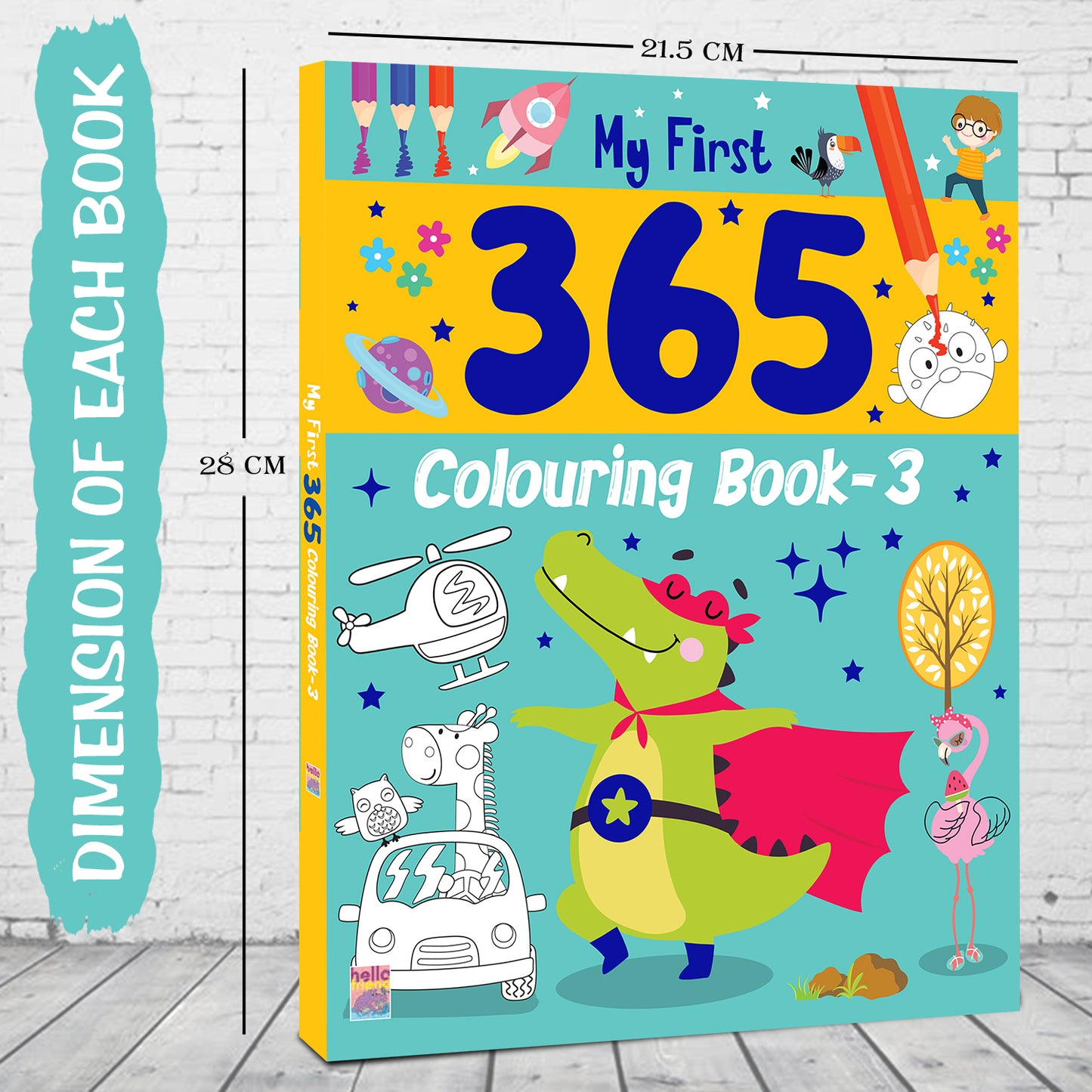 365 Colouring Book - 3A