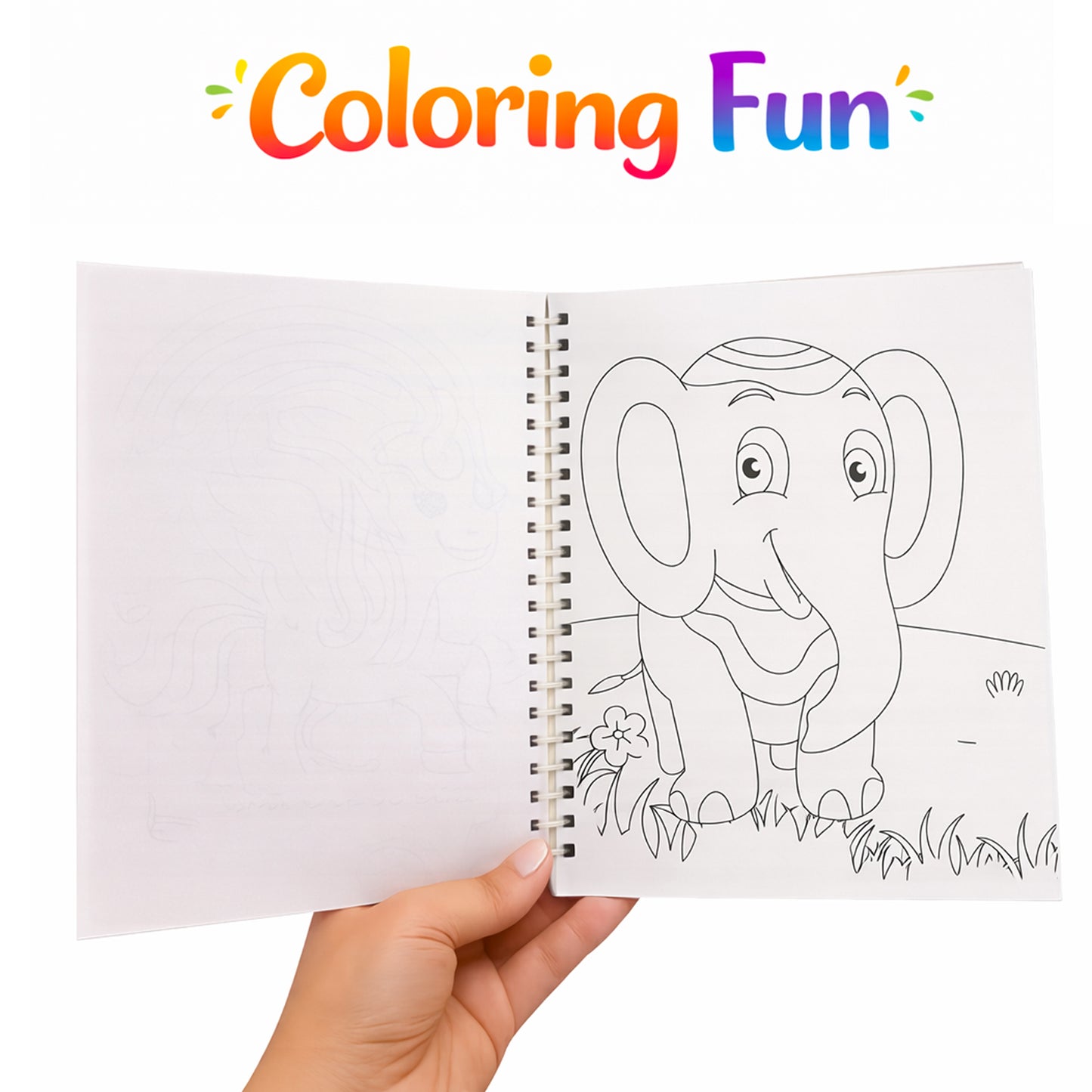 Colouring Fun With Animals | Animal Coloring Book for Kids | Creative Coloring Activity Book