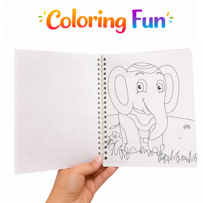Colouring Fun With Animals | Animal Coloring Book for Kids | Creative Coloring Activity Book