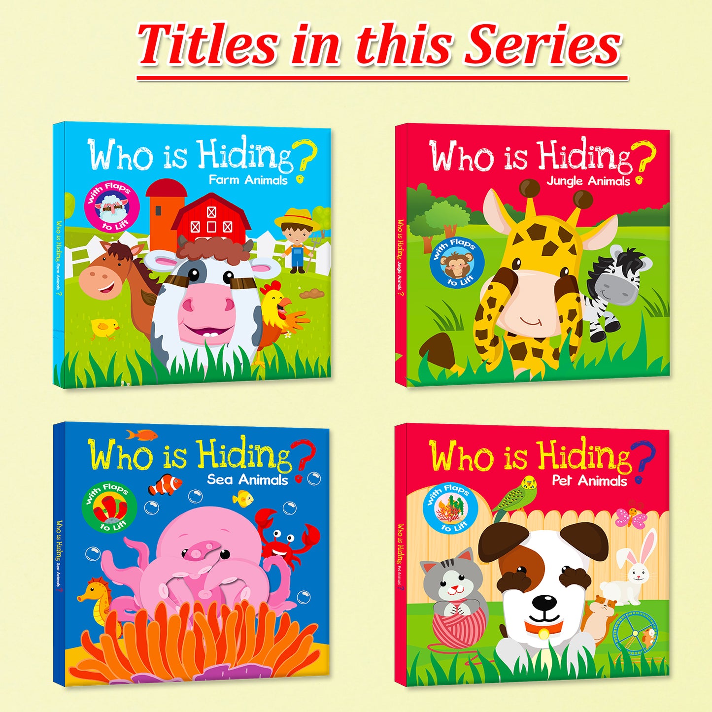 Who is hiding - jungle animals