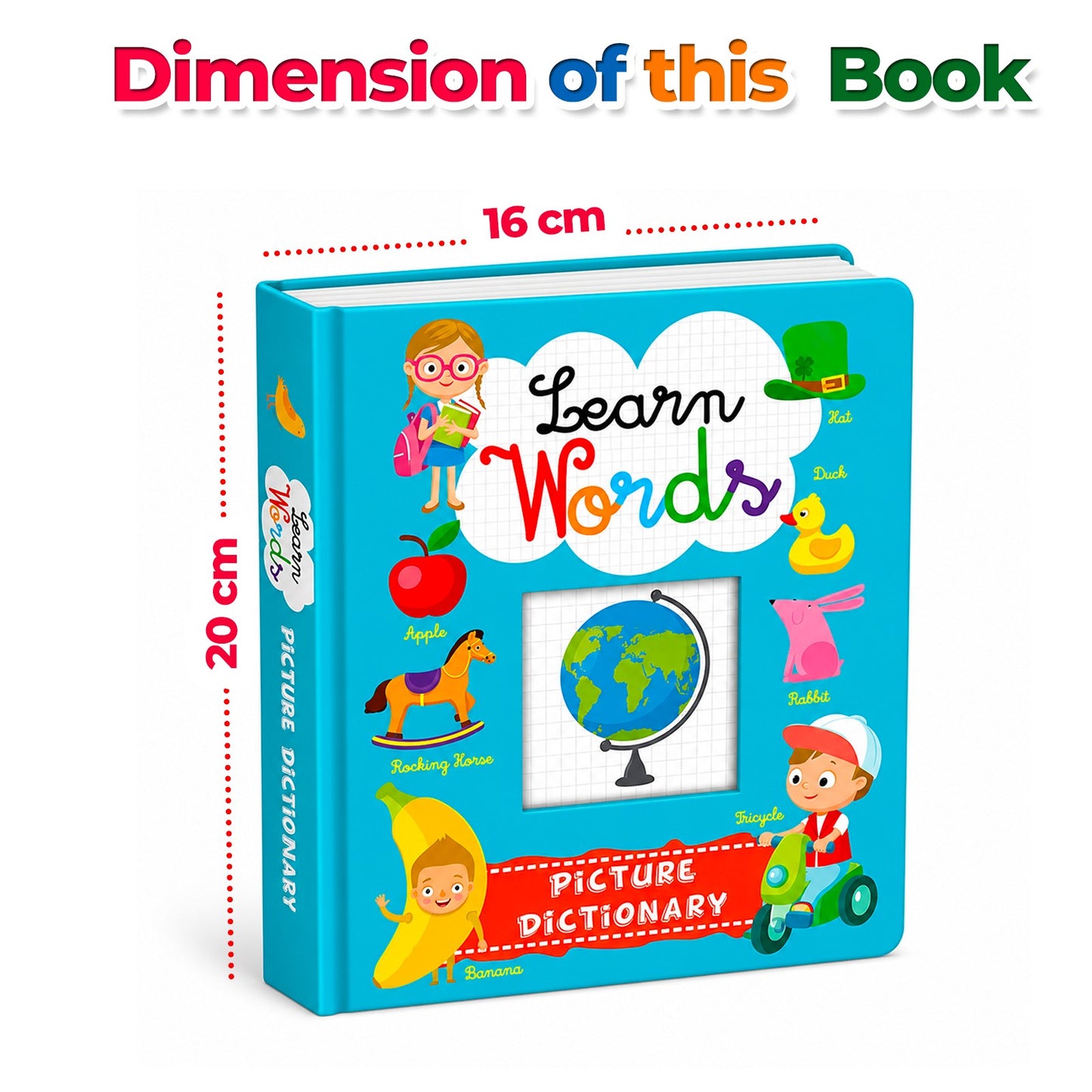 Basic Learning Board Book for Kids | Early Learning Book for Toddlers | First Learning Concepts