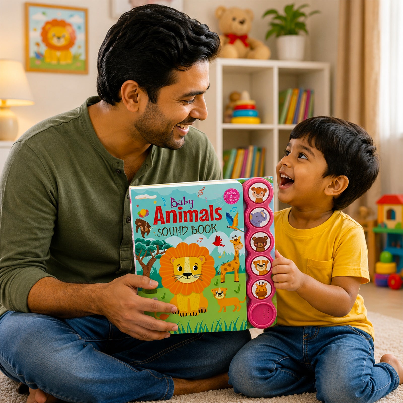 Baby Animals Sound Book - Back Cover