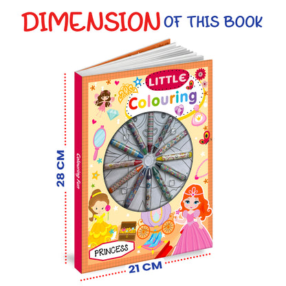 Princess Little Colouring Book | Princess Colouring Activity Book for Kids