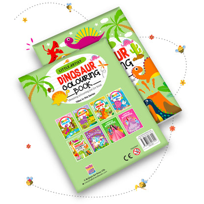 Little Artist Dinosaur Colouring Book | Fun Dinosaur Activity & Coloring Book for Kids