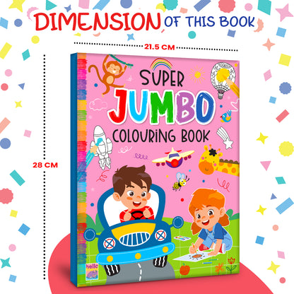 Super Jumbo Colouring Book | Big Coloring Book for Kids | Large Creative Activity Book