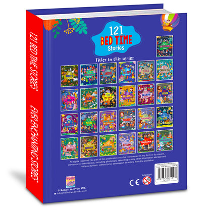 121 Bedtime Traditional Stories | Illustrated Story Book for Kids