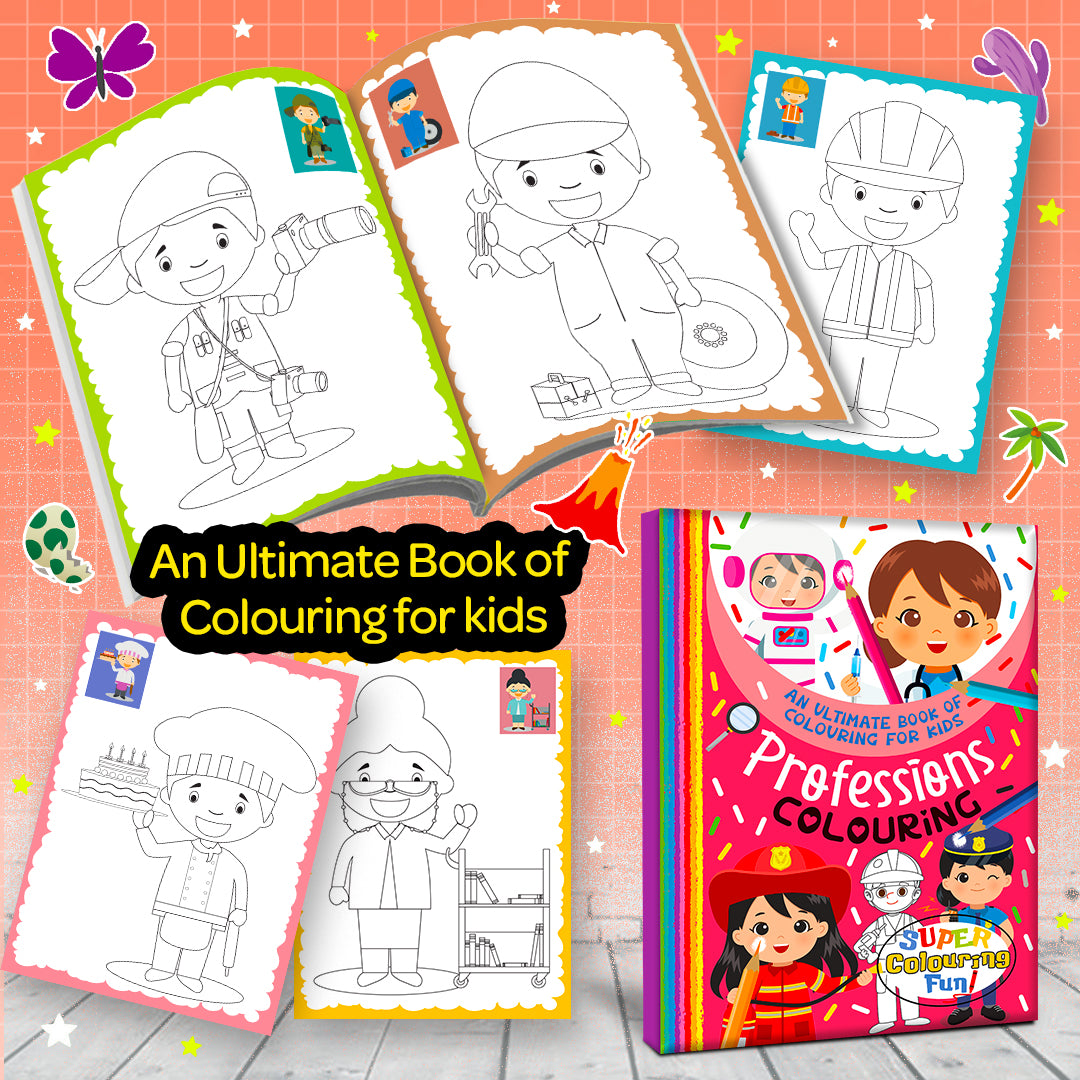 My Super Fun Colouring Bag | Learning Activity Kit for Kids | Creative Colouring & DIY Set