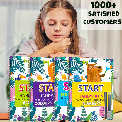 Start Handwriting Workbook – First Words | Kindergarten Ready Writing Practice Book for Kids