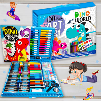 150 Piece Dino art set