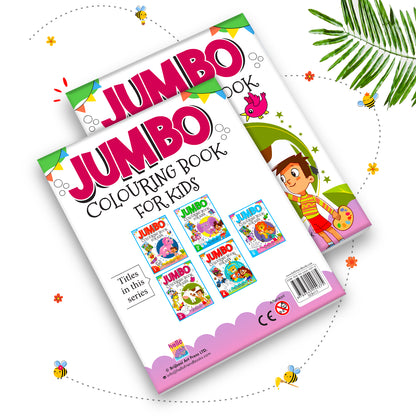 Jumbo Colouring Book 3 - Activity Colouring Book for 3 to 6 years kids