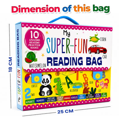 My Super Fun Reading Bag | Learning Activity Kit for Kids | Early Learning Activity Set