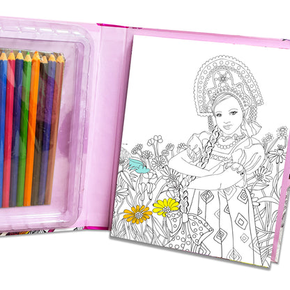 Fashion Looks Art Kit | Fashion Coloring & Creative Activity Kit for Kids | Stylish Art & Learning Kit