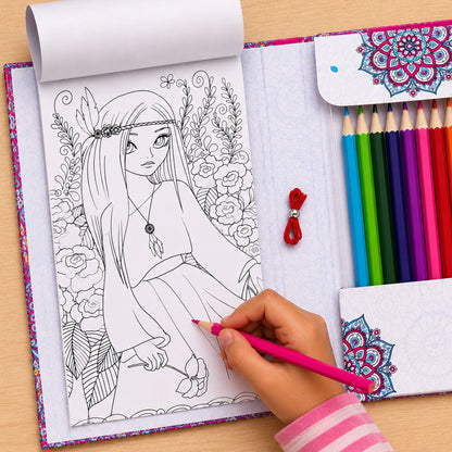 The Calm Colouring Book | Relaxing Coloring Book for Kids | Creative Mindfulness & Art Activity Book