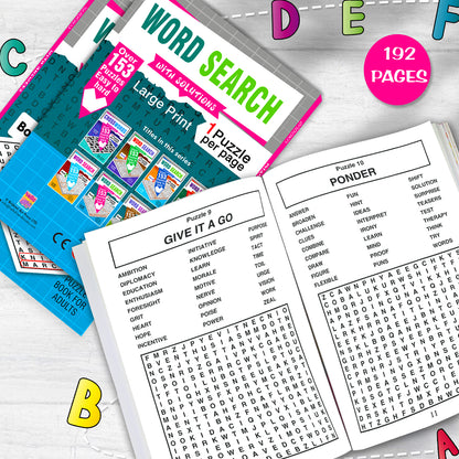 Word Search Puzzles Book 5 with Solutions - Additional Interior Pages