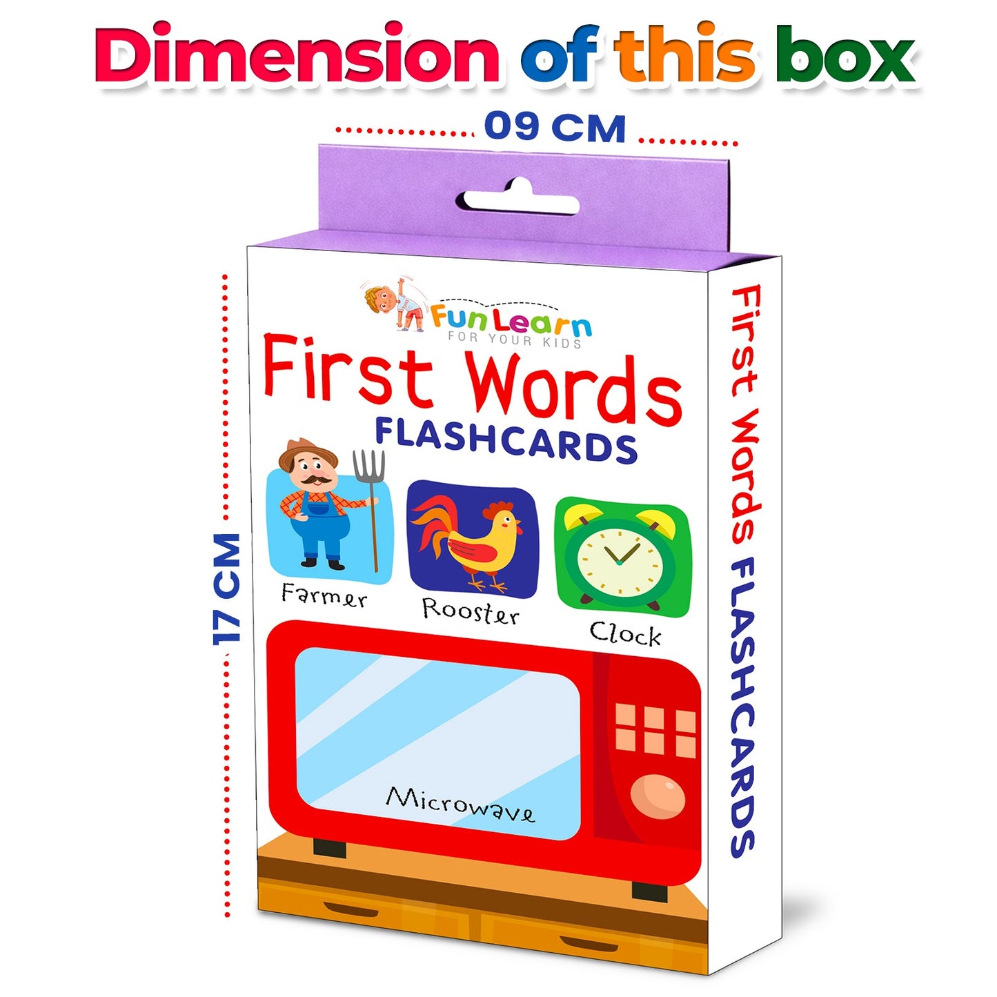 First Words Flash Cards additional sample view