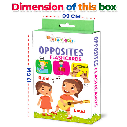 Opposites Flash Cards additional sample view