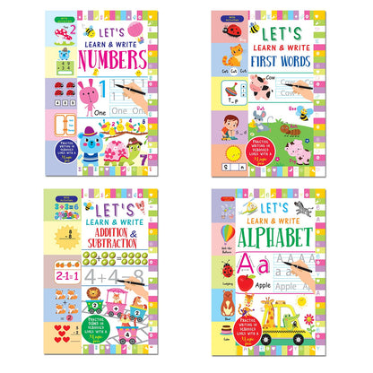 Let's Learn and Write - Debossed Flip Charts