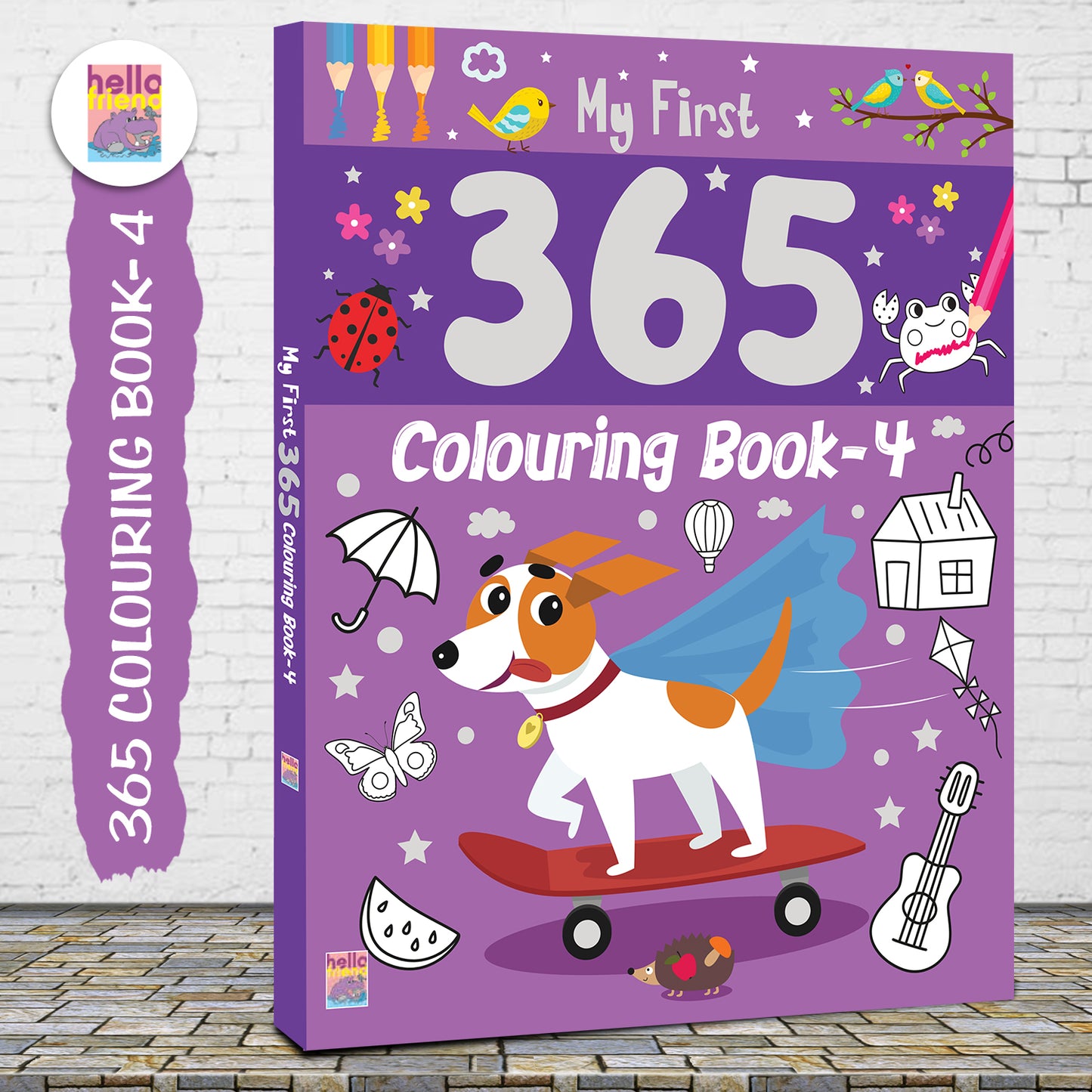 365 Colouring Book - 4A