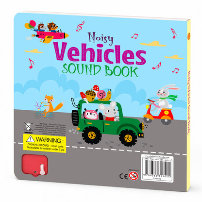 Noisy Vehicles Sound Book - Additional Interior Page