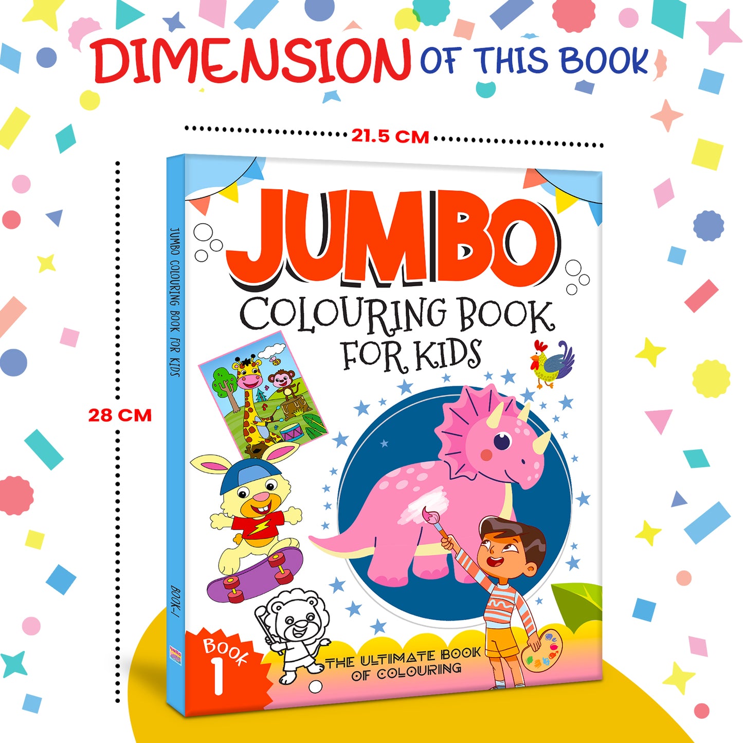 Jumbo Colouring Book-1