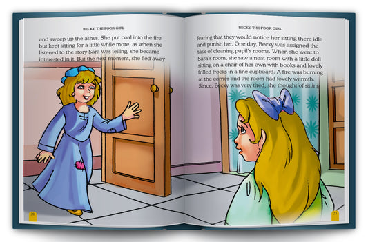 A Little Princess - Interior spread: A French Lesson