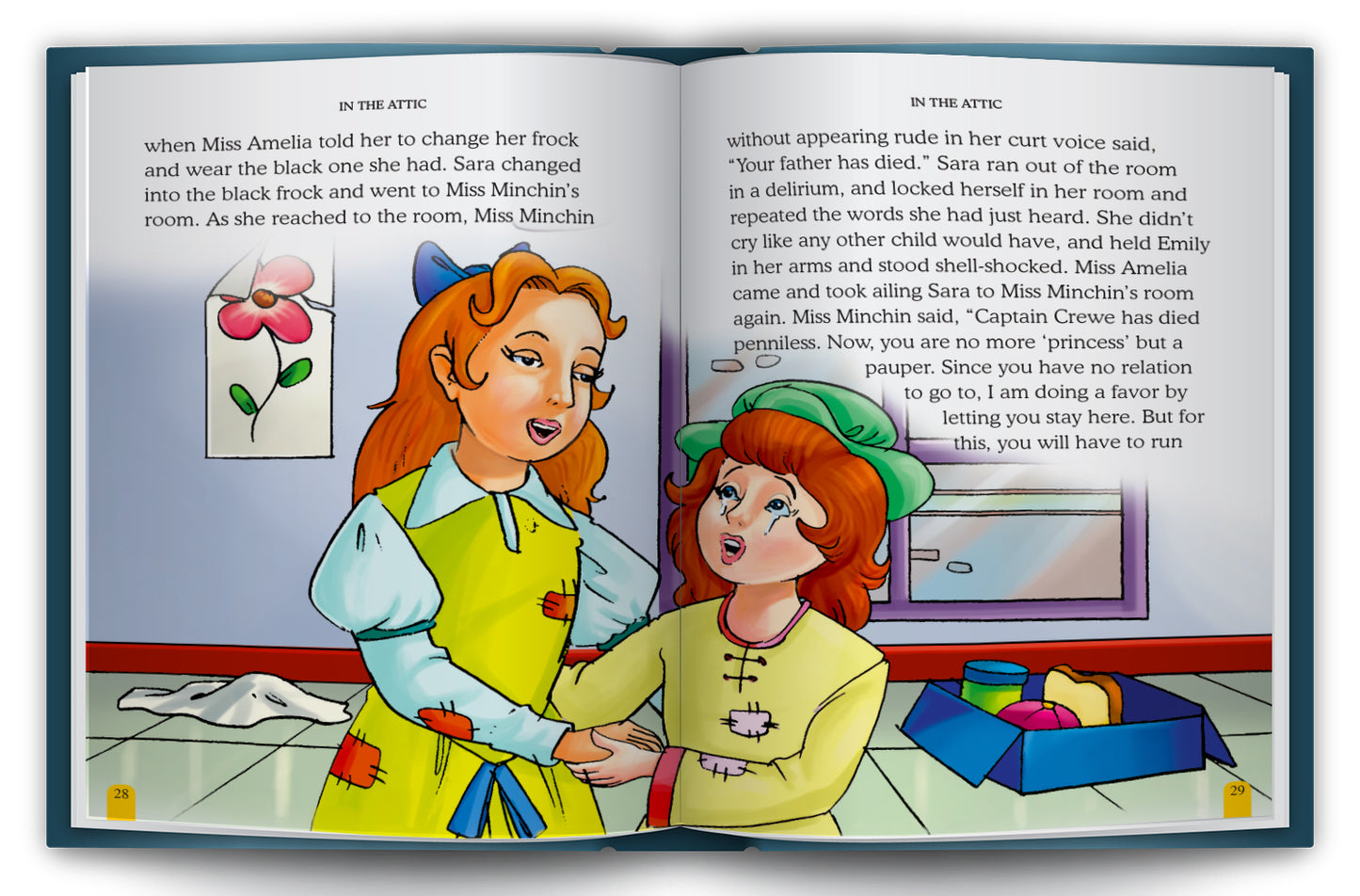 A Little Princess - 3D book lifestyle display