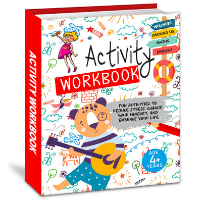 The Ultimate Activity Workbook | Fun Learning Book for Kids 3+