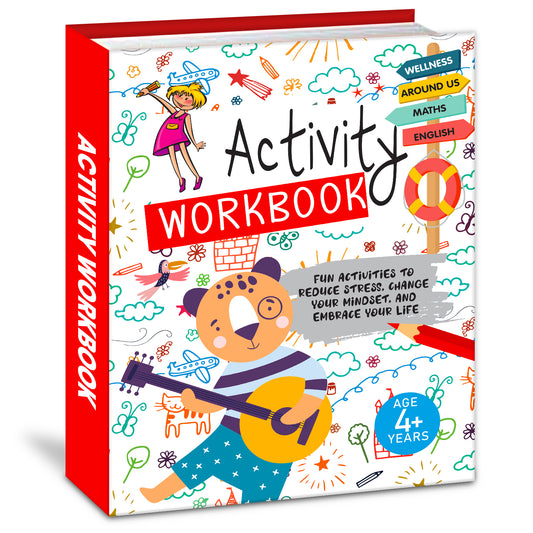 The Ultimate Activity Workbook | Fun Learning Book for Kids 3+