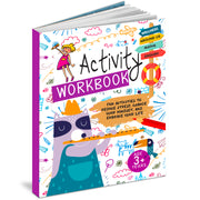 Activity Workbook 3+ Years - Front Cover 3D view