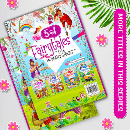 Ever Enchanted Stories: 5 in 1 Fairytales – Book 1 | Illustrated Fairy Tale Story Book for Kids