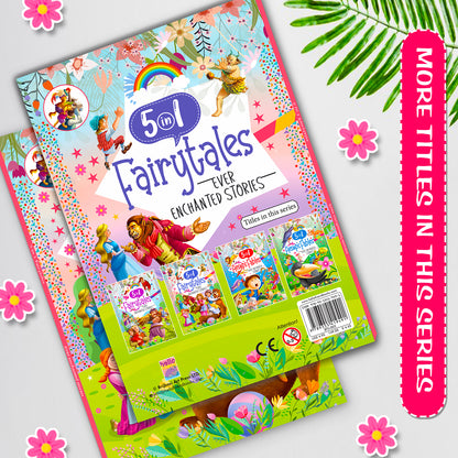 5 in 1 Fairytales Ever Enchanted Stories Book 2 | Illustrated Fairy Tale Collection for Kids