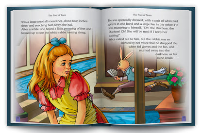 Alice in Wonderland - Interior spread: Advice from a Caterpillar