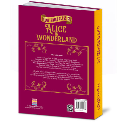 Alice in Wonderland - Back Cover