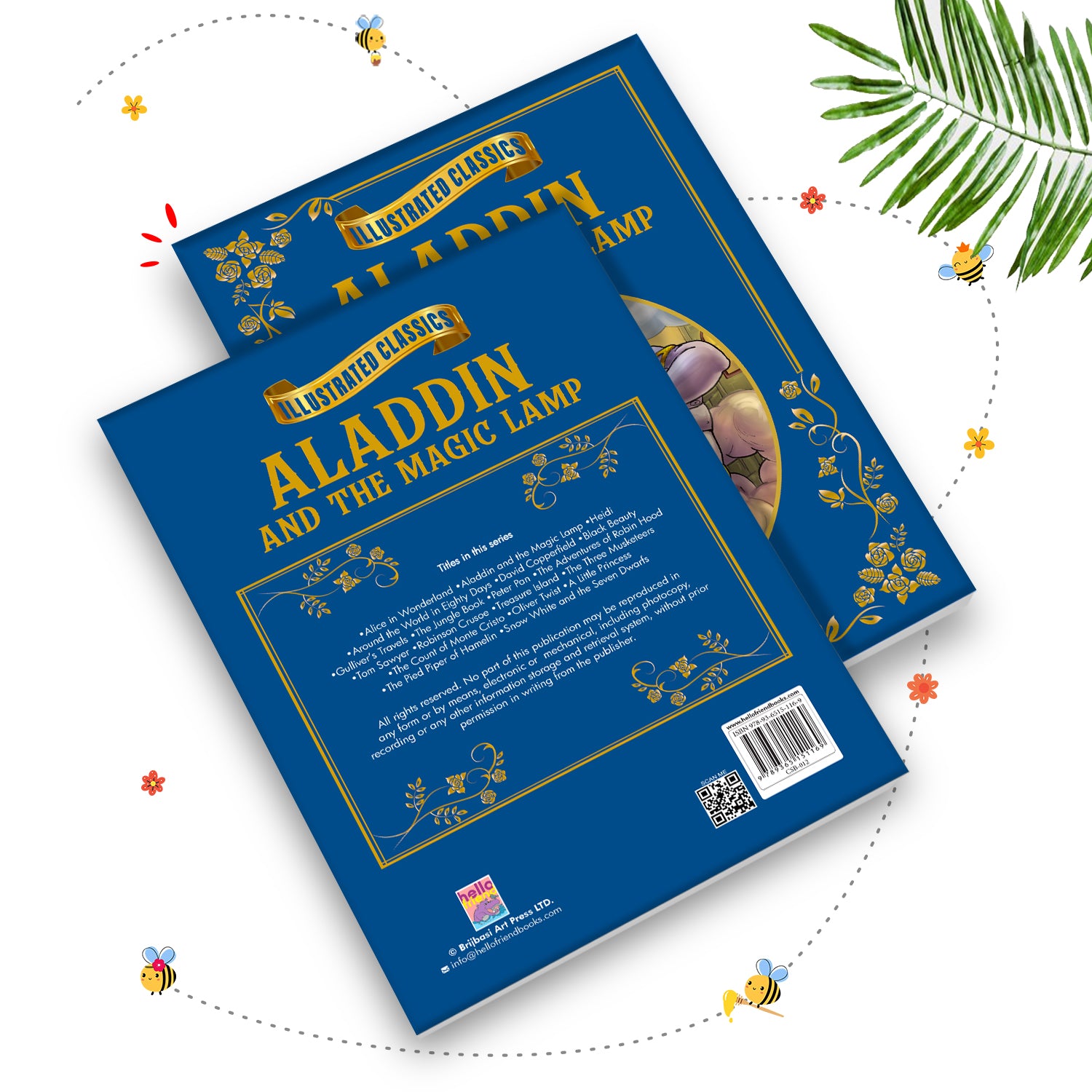 Aladdin and the Magic Lamp - Child holding book