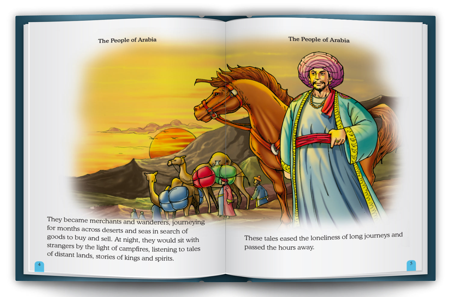 Aladdin and the Magic Lamp - 3D book lifestyle display