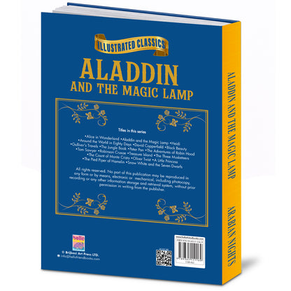 Aladdin and the Magic Lamp - Back Cover