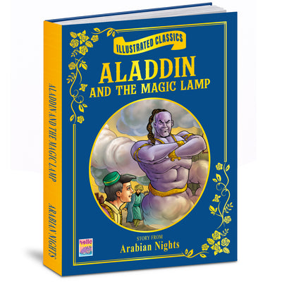 Illustrated Classics: Aladdin and the Magic Lamp | Abridged Classic Adventure Story Book for Kids