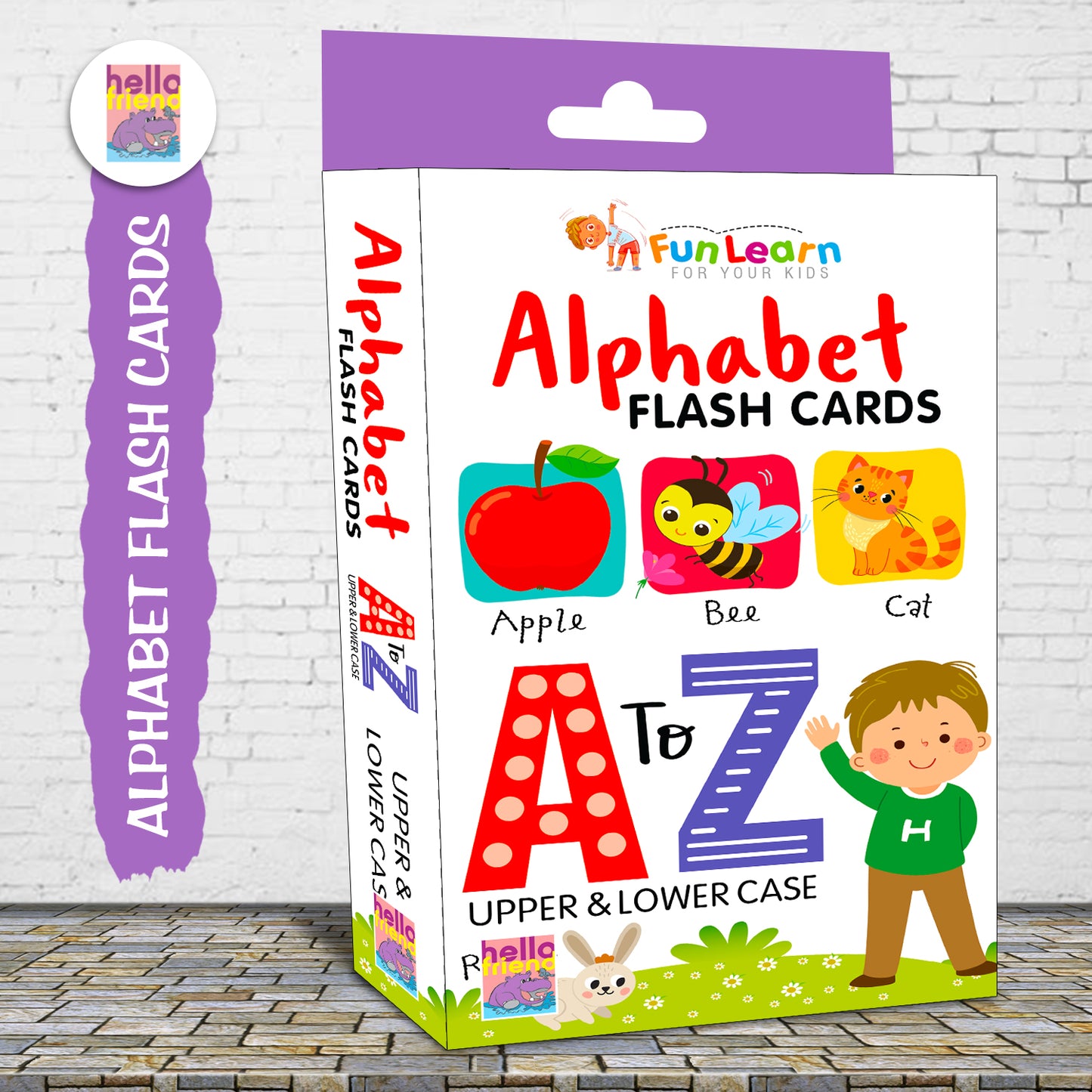 Alphabet flash cards