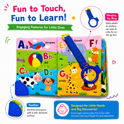 Fun With Alphabets Cloth Book - Features overview