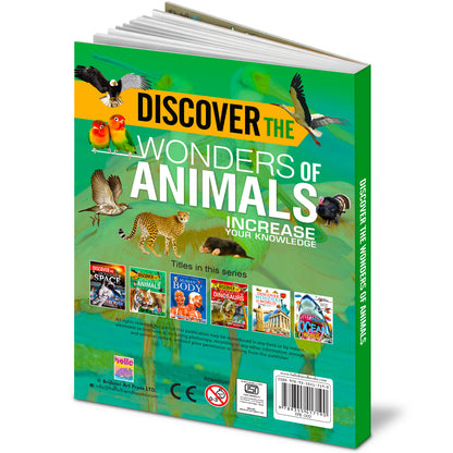 Discover the Wonders of Animals - Back cover flat view