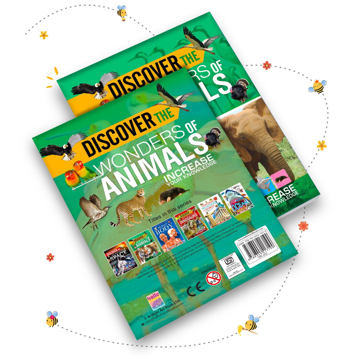 Discover the Wonders of Animals - Back cover with series titles