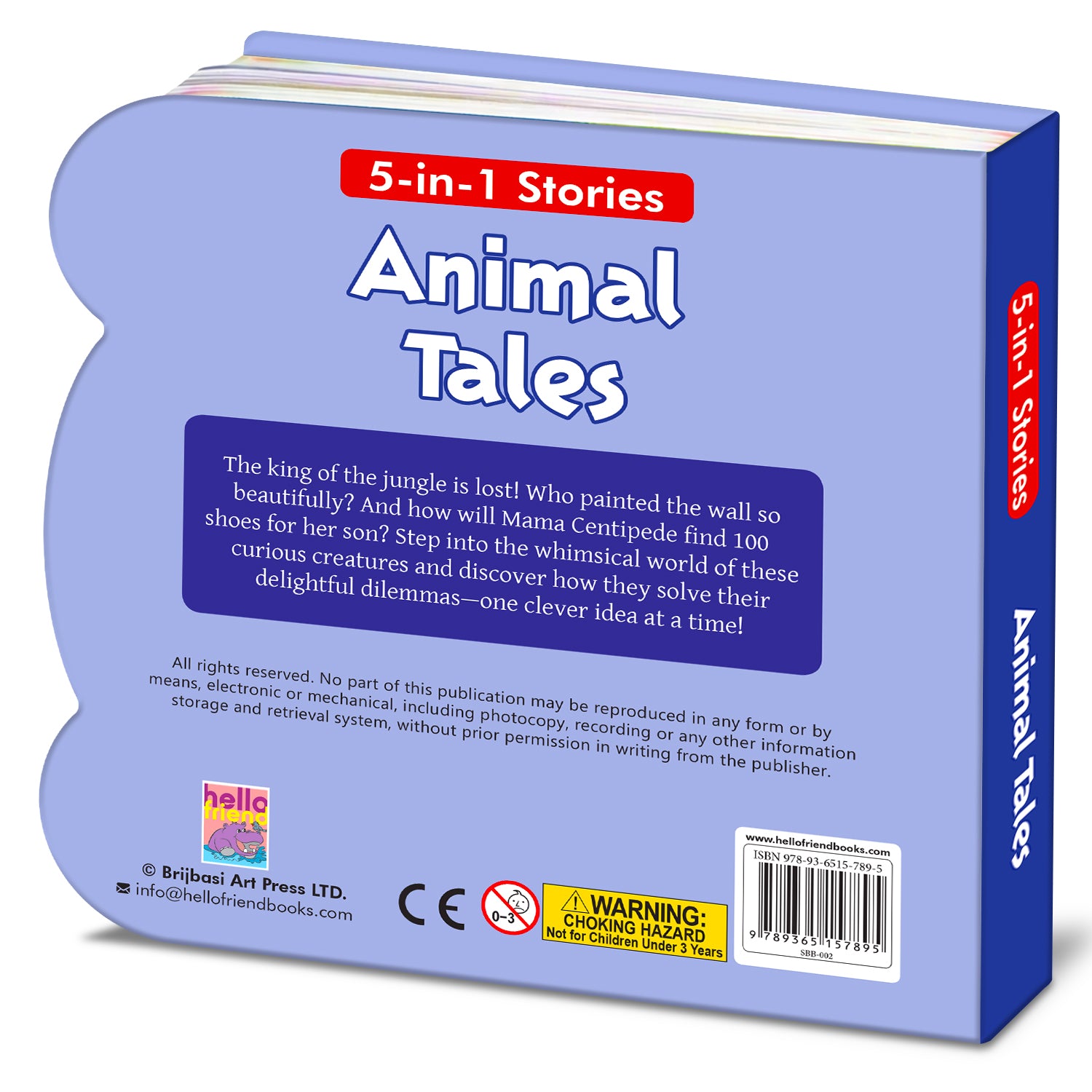 5-in-1 Animal Tales - Back cover with series blurb