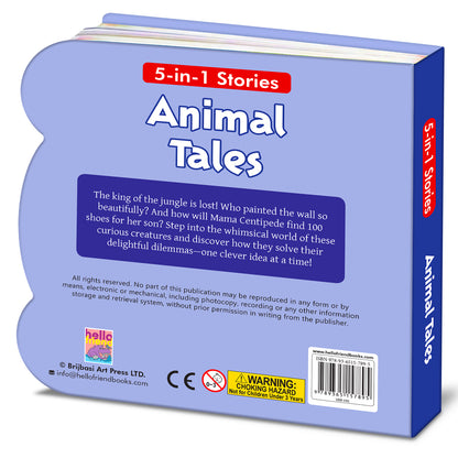 5-in-1 Animal Tales - Back cover with series blurb