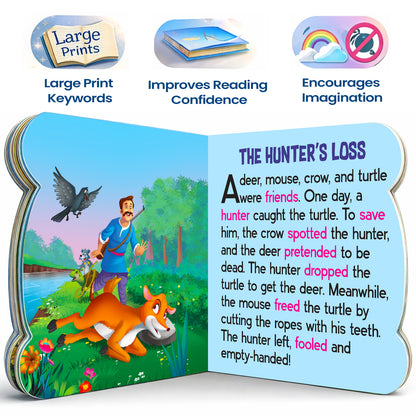 5-in-1 Animal Tales - Interior spread The Hunter's Loss story